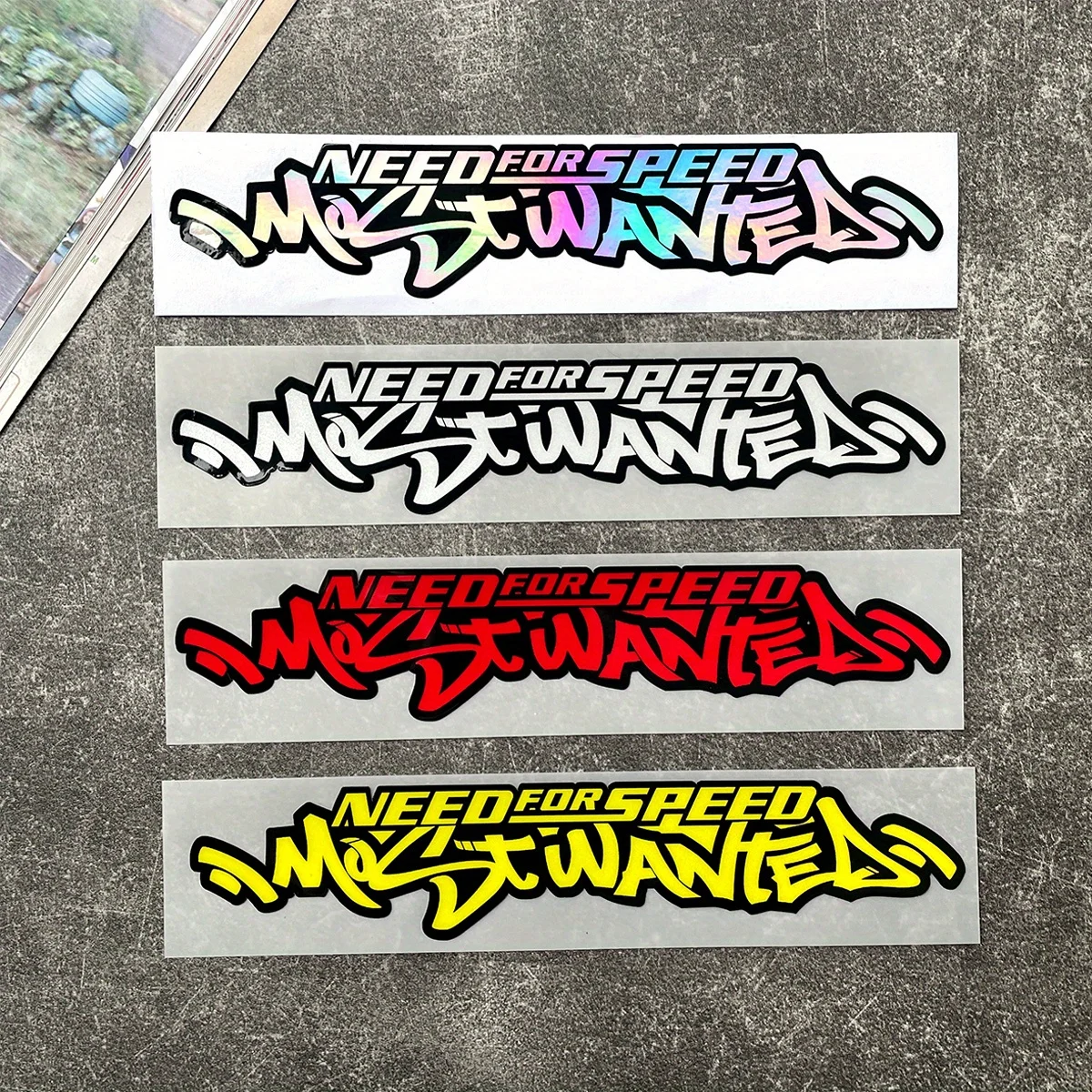 Laptop Accessories Bundle - ชุดสติกเกอร์ไวนิลลายกราฟฟิตี้หลากสี Need For Speed Most Wanted