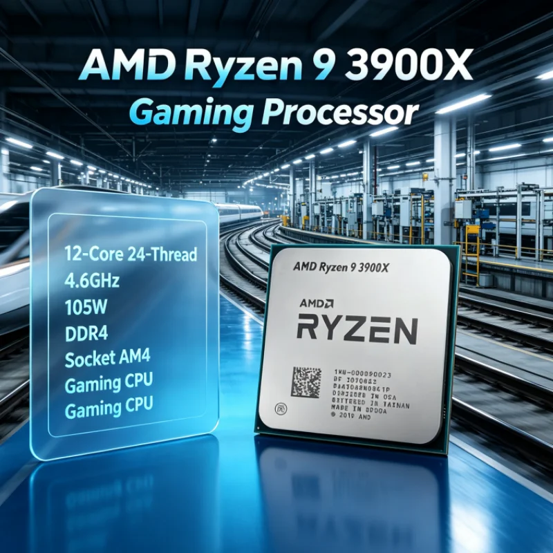 Amd Cpu Ryzen 9 - Ryzen 9 3900X AMD ซีพียูสำหรับเล่นเกม 7nm