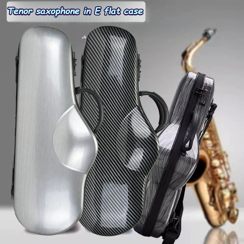 Laptop Backpack Anti Theft - กระเป๋าเป้สะพายหลังแบบแข็งสำหรับแซกโซโฟน ป้องกันการกระแทก พร้อมระบบล็อคกันขโมย สำหรับแซกโซโฟนอัลโต Eb และอุปกรณ์เครื่องดนตรี