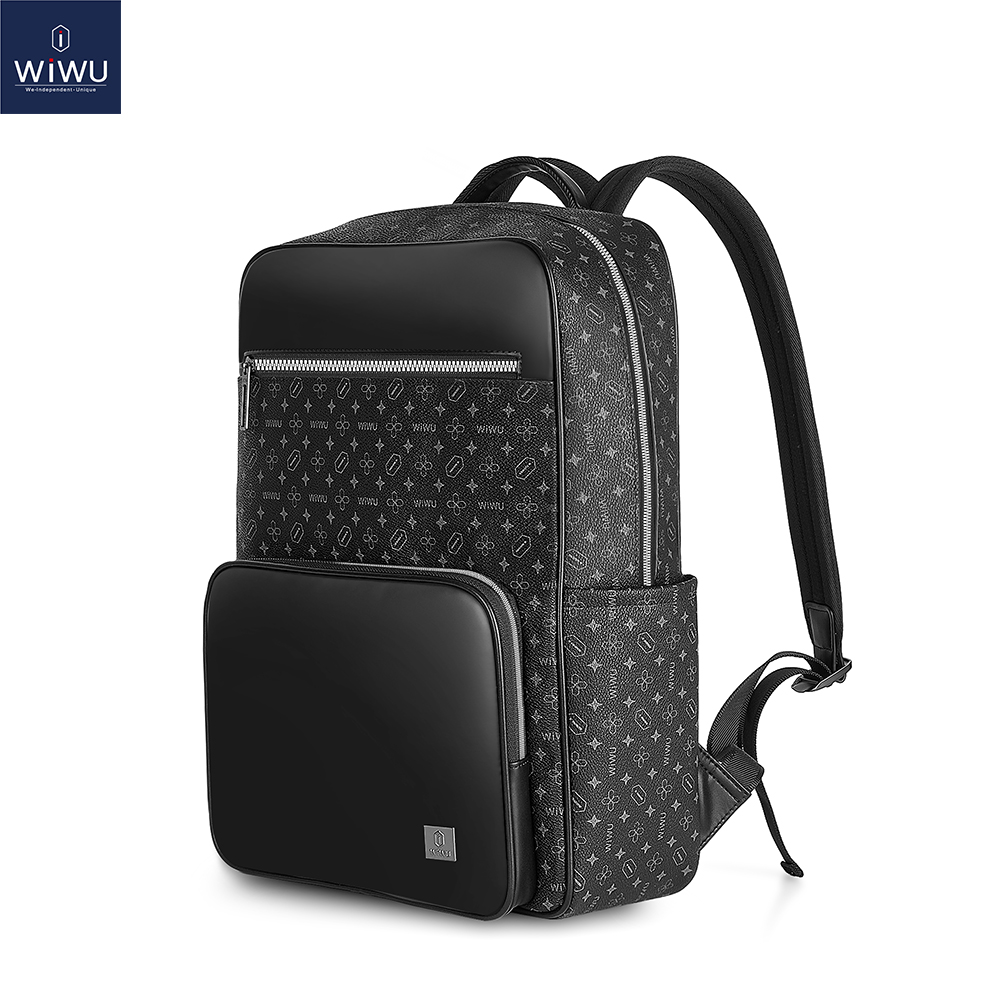 Laptop Backpack Anti Theft - กระเป๋าเป้สะพายหลังแล็ปท็อป WiWU ขนาด 15.6 นิ้ว PVC