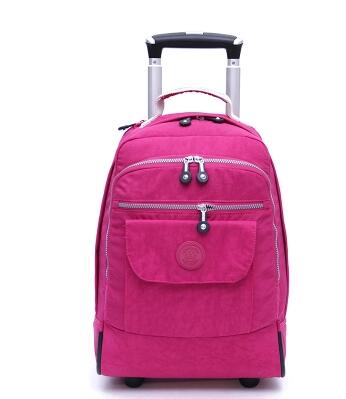 Laptop Accessories Organizer Bag - 18 นิ้วล้อกระเป๋าเป้สะพายหลังสำหรับแล็ปท็อปกันน้ำกระเป๋าเป้สะพายหลังขนาดใหญ่กระเป๋ารถเข็นกระเป๋าเดินทางกระเป๋า