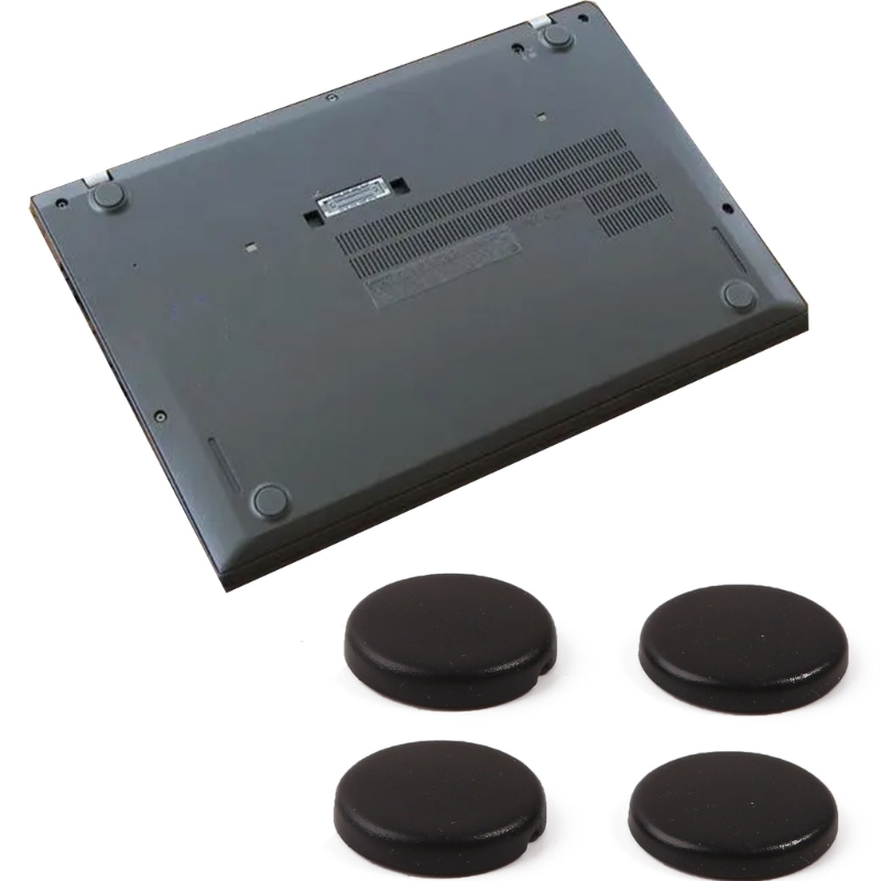 Laptop Accessories Bundle - 4ชิ้น/เซ็ตยางรองขาแล็ปท็อป15มม. สำหรับ ThinkPad T460S T470S รุ่นอุปกรณ์เสริมสำหรับโน้ตบุ๊คคอมพิวเตอร์อะไหล่เคสด้านล่างคอนเนนคเตอร์