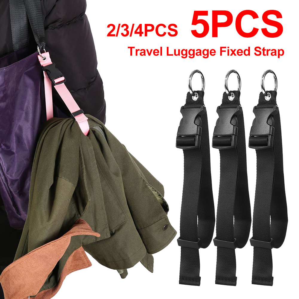 Laptop Backpack Anti Theft - Universal Anti Theft กระเป๋าเป้สะพายหลังล็อคสายรัดปรับ Tarvel กระเป๋าเดินทางสายรัดความปลอดภัยขยายกระเป๋าเดินทาง