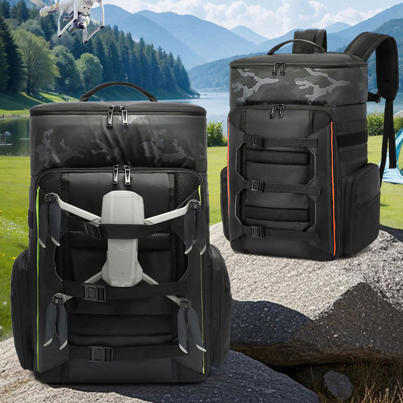 Laptop Accessories Organizer Bag - กระเป๋าเป้สะพายหลังสำหรับโดรน UAV ขนาดใหญ่ สำหรับกล้องถ่ายภาพ กีฬากลางแจ้ง กันน้ำ