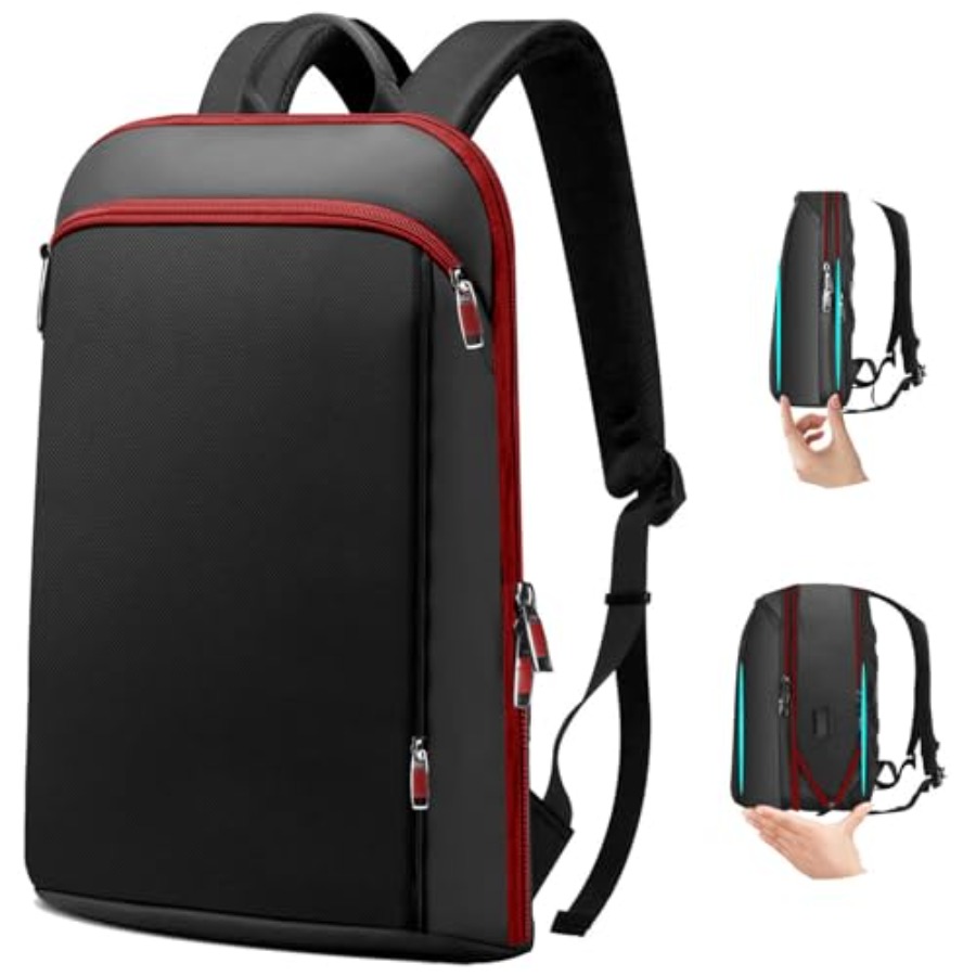Laptop Backpack Anti Theft - กระเป๋าเป้สะพายหลังแล็ปท็อปขนาด 15 15.6 16 นิ้ว บางและขยายได้