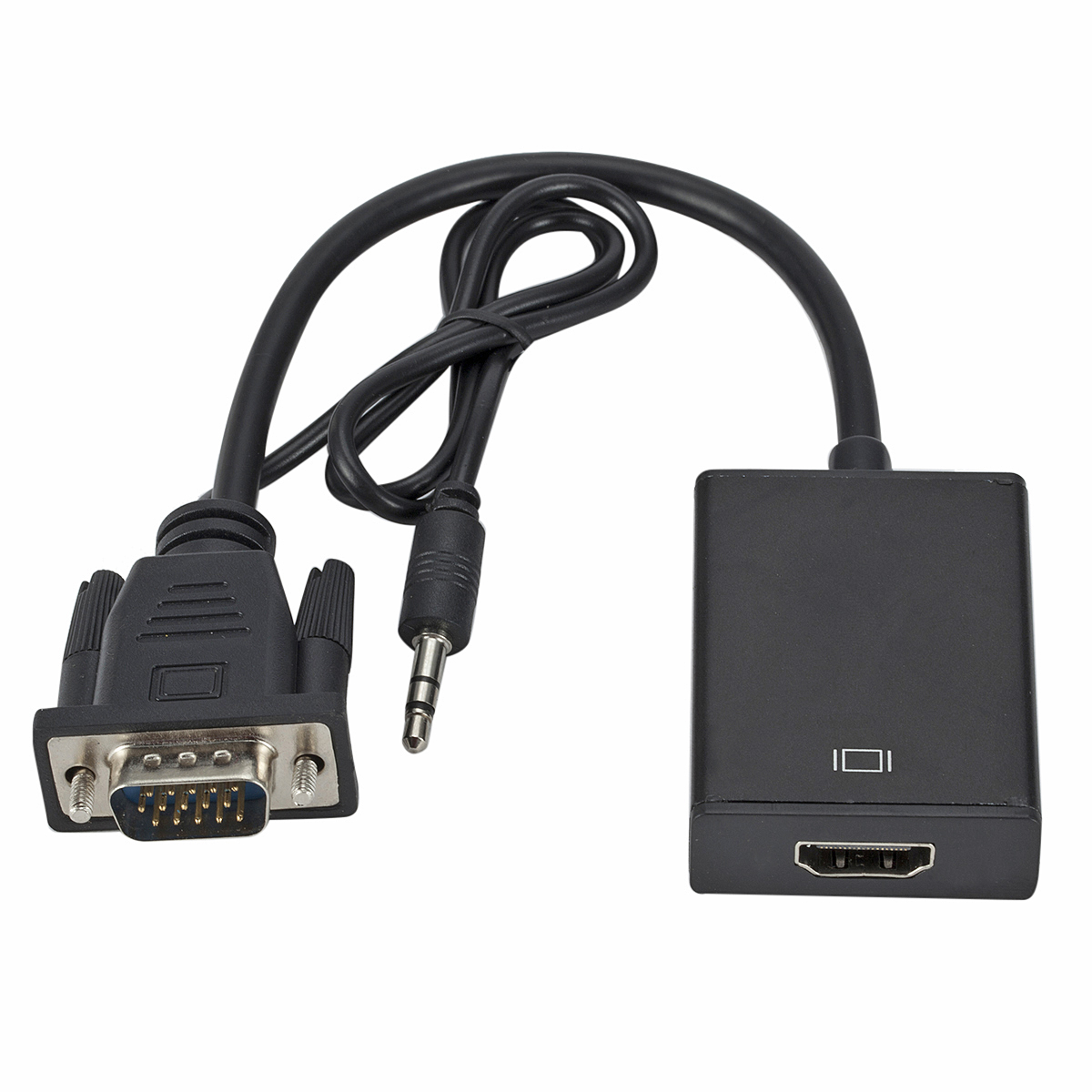 Hdmi Vga Adapter - 1080P HD VGA TO HD พร้อมสายสัญญาณเสียง