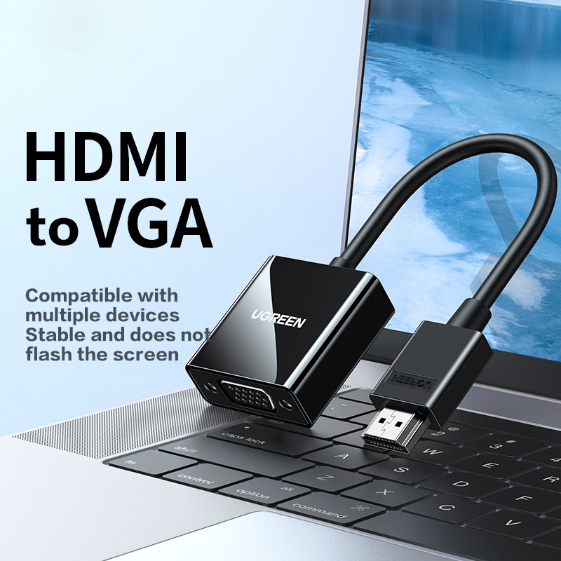 Hdmi Vga Adapter - อะแดปเตอร์ Ugreen CM270 HD-MI เป็น VGA