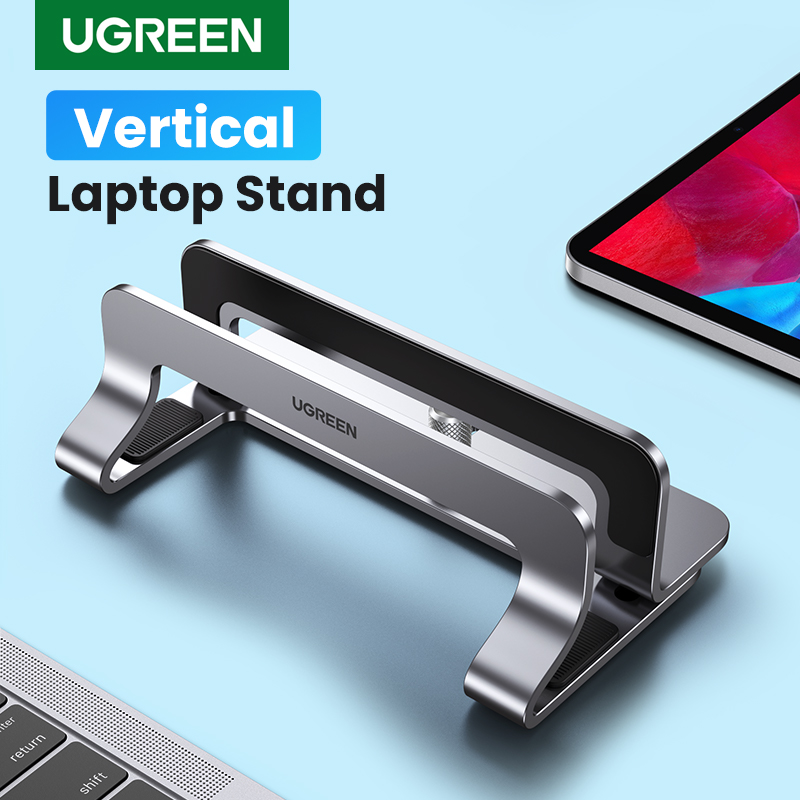 Laptop Accessories Distributor - แท่นวางแล็ปท็อปแนวตั้งแบบพับได้สำหรับ MacBook Air Pro ขาตั้งแล็ปท็อปพับได้รองรับแท็บเล็ต MacBook