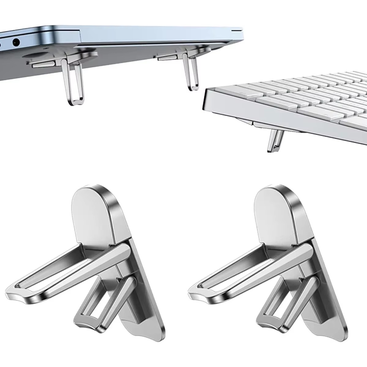 Laptop Accessories Distributor - ขาตั้งแล็ปท็อปแบบพกพาขนาดเล็กสำหรับ Macbook Huawei Samsung Xiaomi Dell