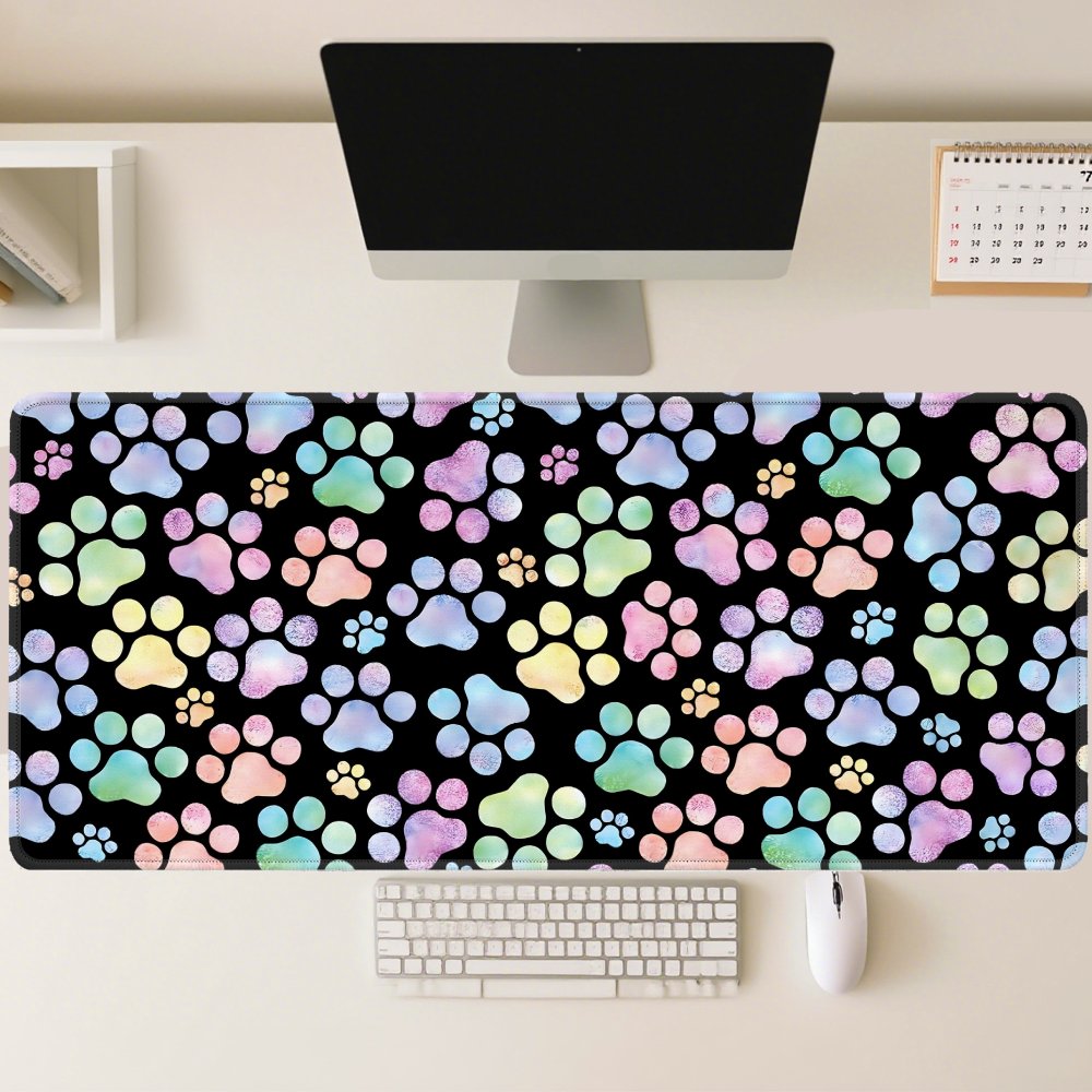 แผ่นรองเมาส์ลายหิมะ แผ่นรองโต๊ - Laptop Accessories Gifts For Men บทวิจารณ์และราคา