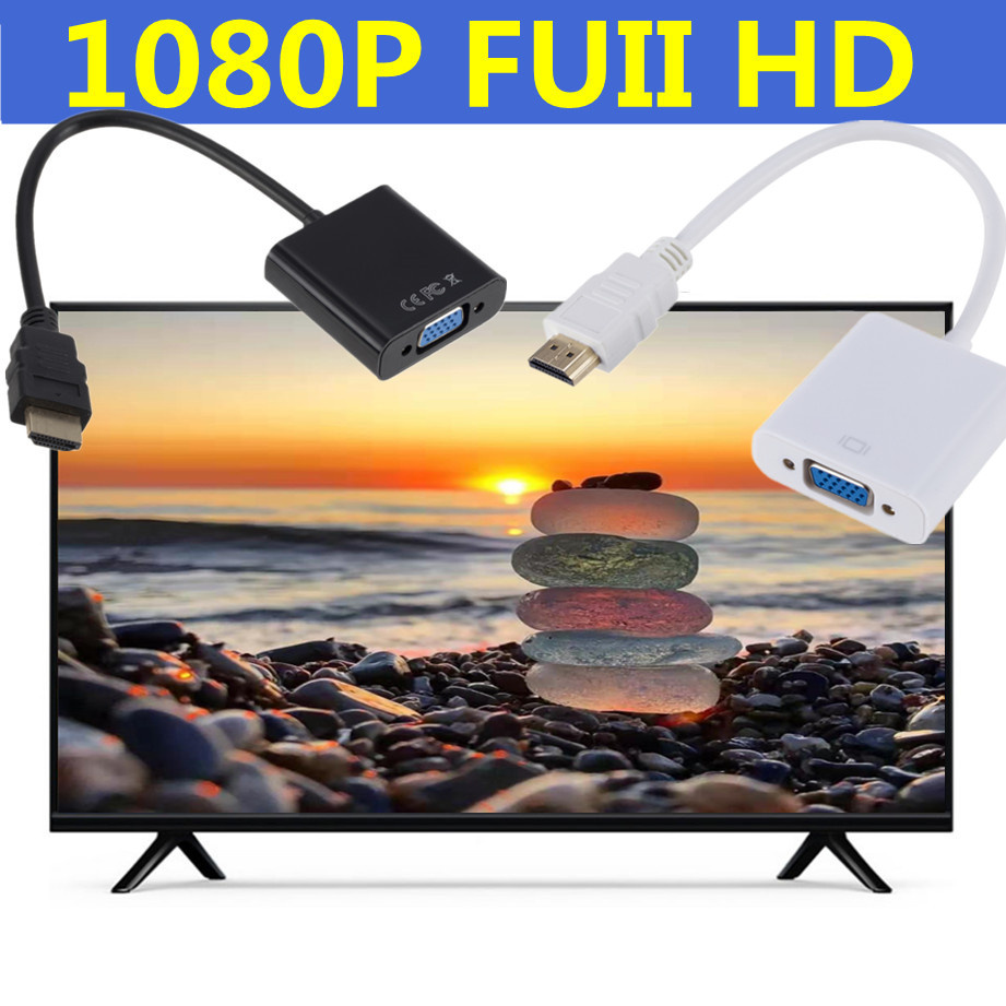 1080P HDMI-เข้ากันได้กับอะแดปเ - Hdmi Vga Adapter บทวิจารณ์และราคา