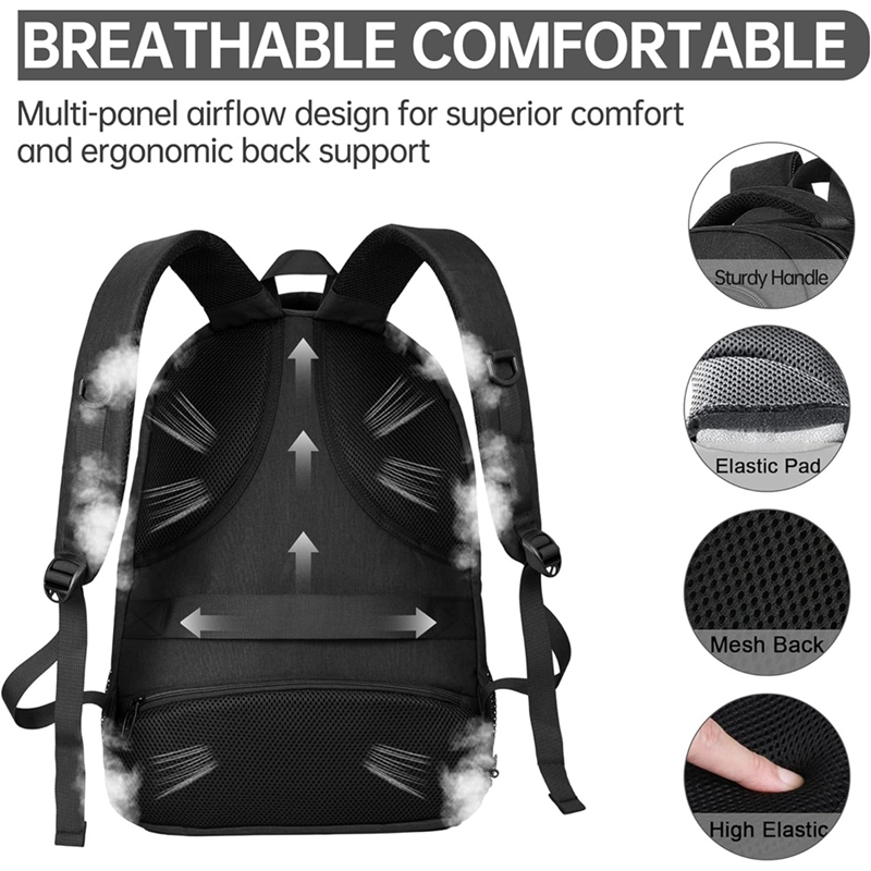 กระเป๋าเป้สะพายหลังแล็ปท็อปสำห - Laptop Backpack Anti Theft บทวิจารณ์และราคา