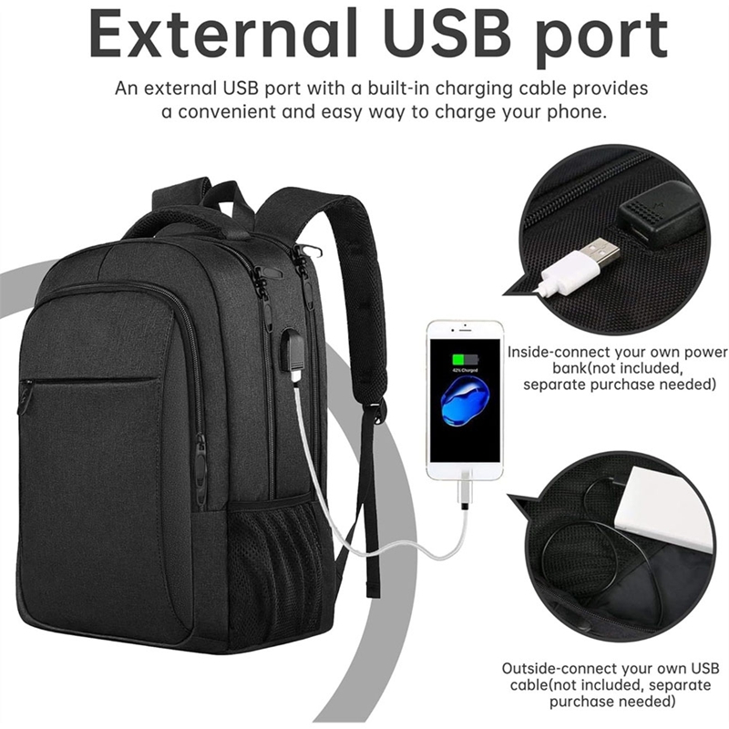 กระเป๋าเป้สะพายหลังแล็ปท็อปสำห - Laptop Backpack Anti Theft บทวิจารณ์และราคา
