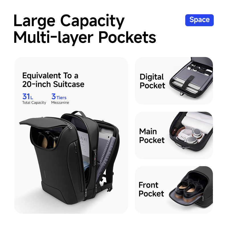 MARK RYDEN 31L กระเป๋าเป้สะพาย - Laptop Backpack Anti Theft บทวิจารณ์และราคา