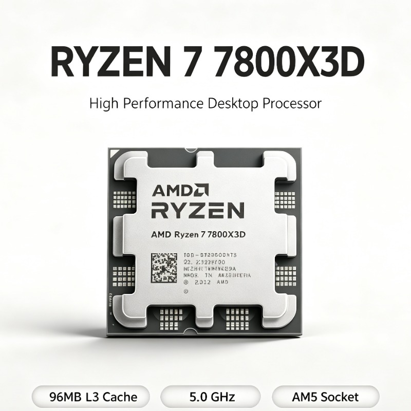 ซีพียูเกมมิ่ง Ryzen 7 7800X3D  - Amd Cpu Ryzen 7 บทวิจารณ์และราคา