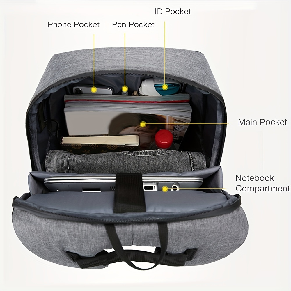 กระเป๋าเป้สะพายหลังแล็ปท็อปธุร - Laptop Backpack Anti Theft บทวิจารณ์และราคา