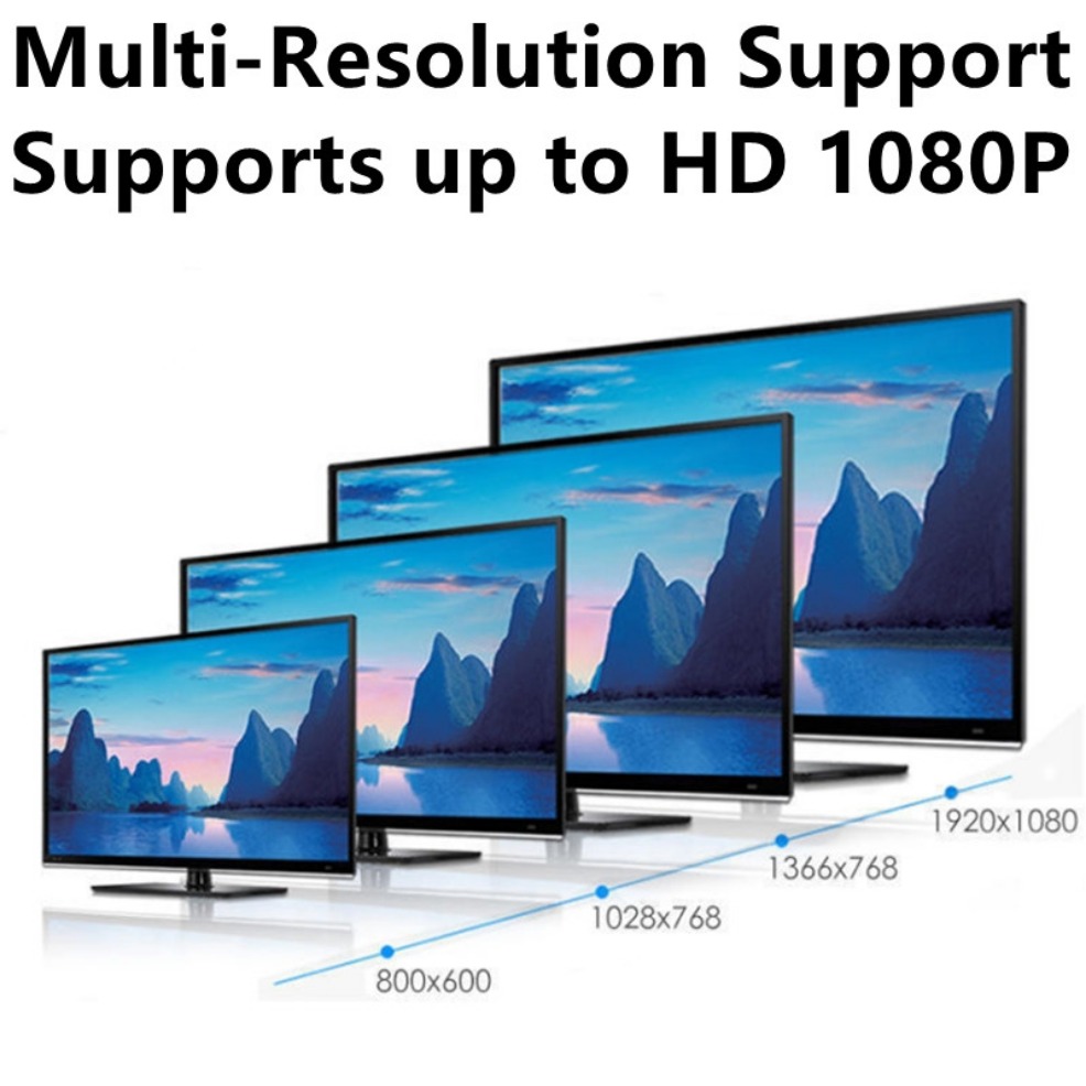 อะแดปเตอร์แปลง VGA เป็น HDMI ต - Hdmi Vga Adapter บทวิจารณ์และราคา
