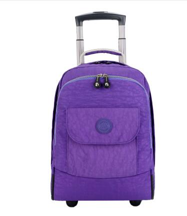 18 นิ้วล้อกระเป๋าเป้สะพายหลังส - Laptop Accessories Organizer Bag บทวิจารณ์และราคา