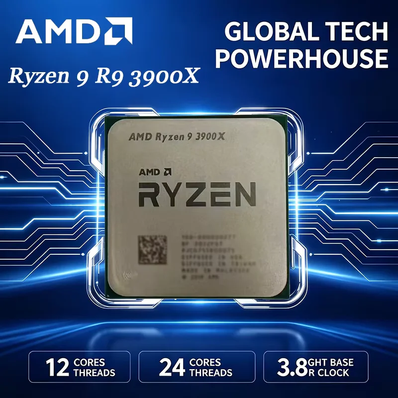 โปรเซสเซอร์ AMD Ryzen 9 3900X  - Amd Cpu Ryzen 9 บทวิจารณ์และราคา