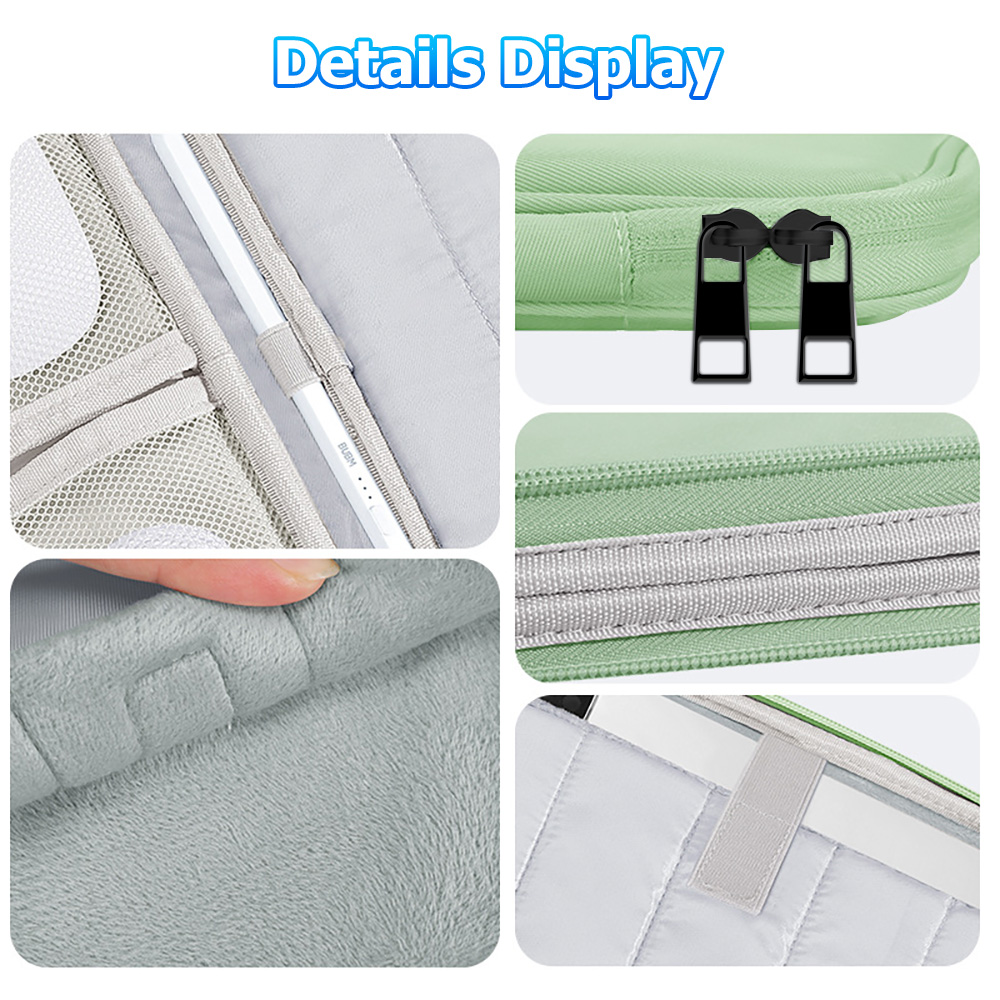 กระเป๋าใส่แท็บเล็ตกันกระแทก ขน - Laptop Accessories Organizer Bag บทวิจารณ์และราคา