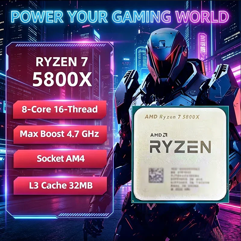 AMD Ryzen 7 5800X AMD R7 5800X - Amd Cpu Ryzen 7 บทวิจารณ์และราคา