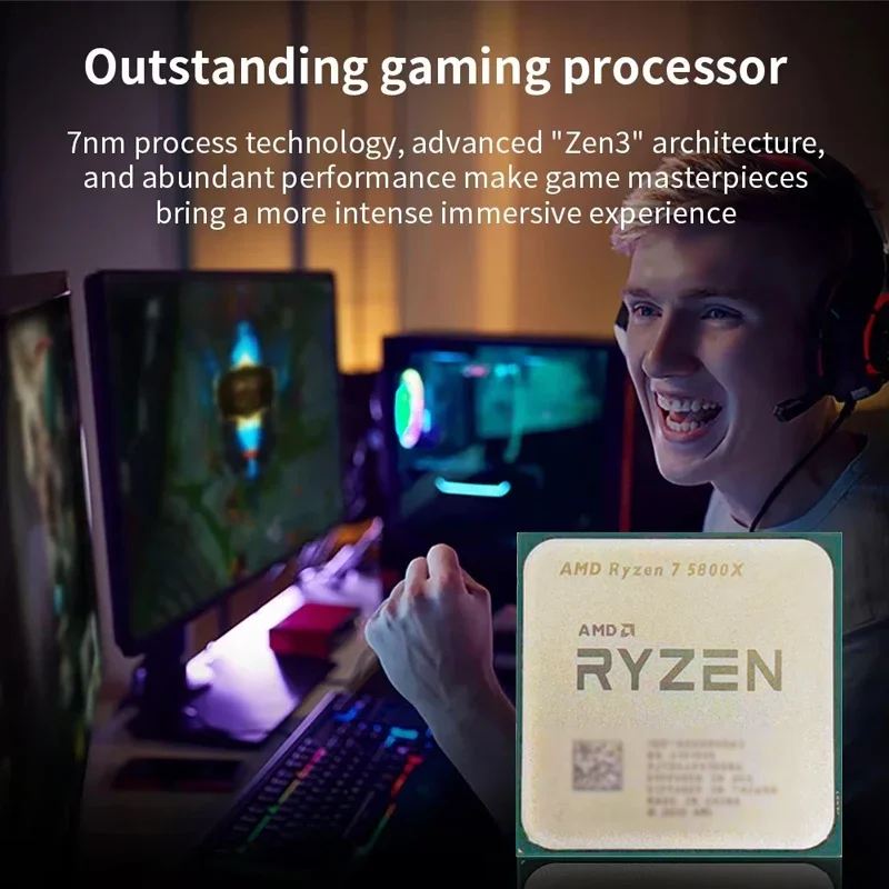 AMD Ryzen 7 5800X AMD R7 5800X - Amd Cpu Ryzen 7 บทวิจารณ์และราคา