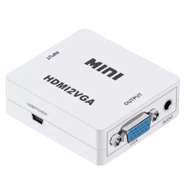 ตัวแปลง HDMI เป็น VGA พร้อมเสี - Hdmi Vga Adapter บทวิจารณ์และราคา