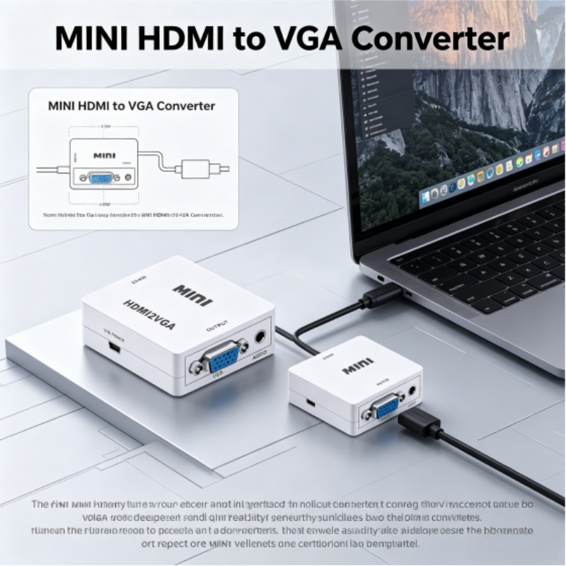 ตัวแปลง HDMI เป็น VGA พร้อมเสี - Hdmi Vga Adapter บทวิจารณ์และราคา