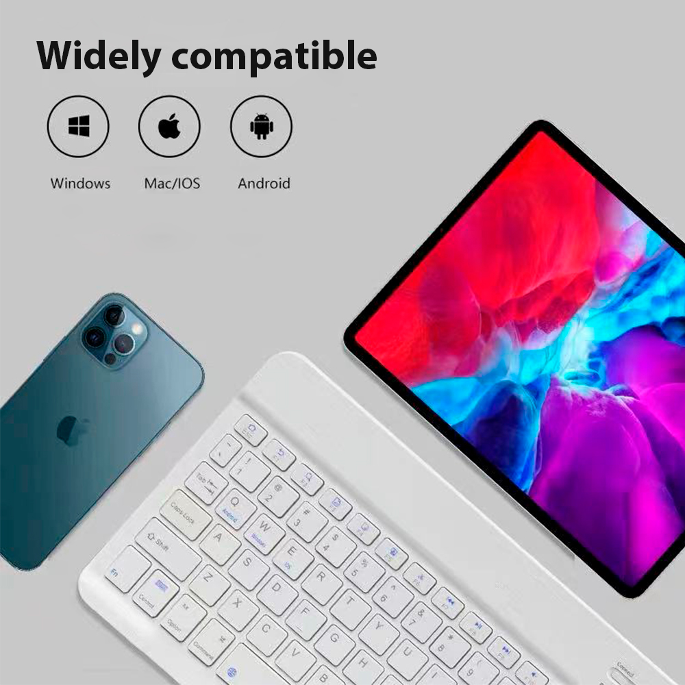 คีย์บอร์ดไร้สาย Bluetooth โทรศ - Mini Wireless Mouse บทวิจารณ์และราคา