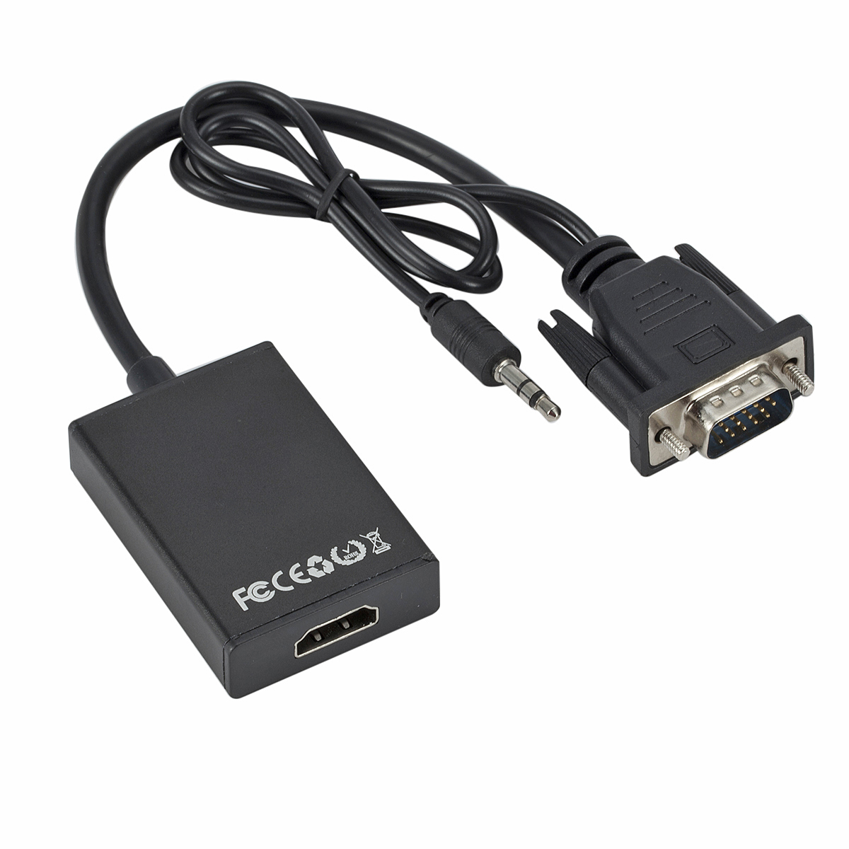 1080P HD VGA TO HD พร้อมสายสัญ - Hdmi Vga Adapter บทวิจารณ์และราคา