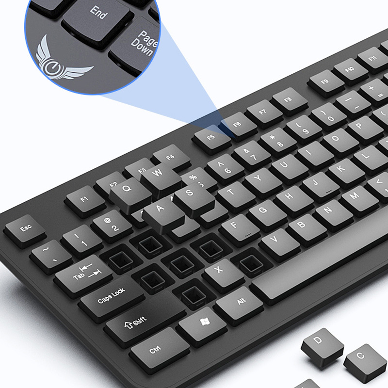 ชุดคีย์บอร์ดไร้สาย 2.4G เมาส์  - Laptop Accessories Bundle บทวิจารณ์และราคา