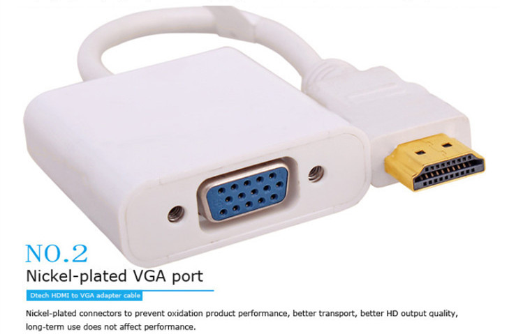 อะแดปเตอร์แปลง HDMI เป็น VGA แ - Hdmi Vga Adapter บทวิจารณ์และราคา