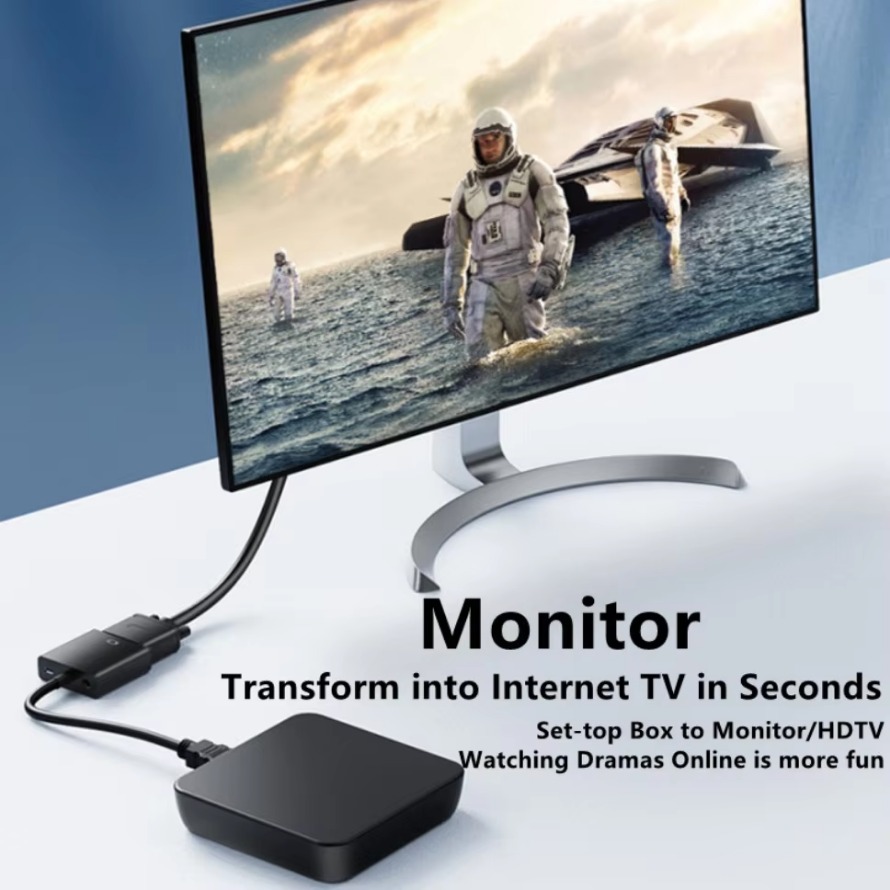 1080P HDMI เข้ากันได้กับตัวแปล - Hdmi Vga Adapter บทวิจารณ์และราคา