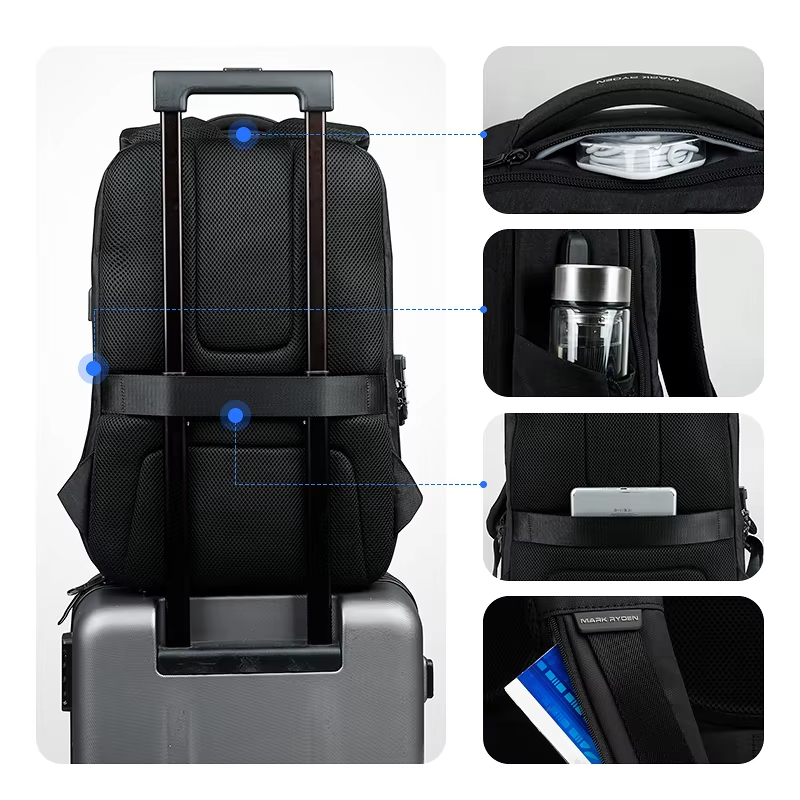 มาร์ค ไรเดนกระเป๋าเป้สะพายหลัง - Laptop Backpack Anti Theft บทวิจารณ์และราคา