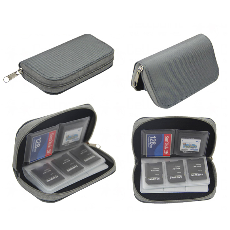22 ใน 1 เกมการ์ดหน่วยความจํากร - Laptop Accessories Organizer Bag บทวิจารณ์และราคา