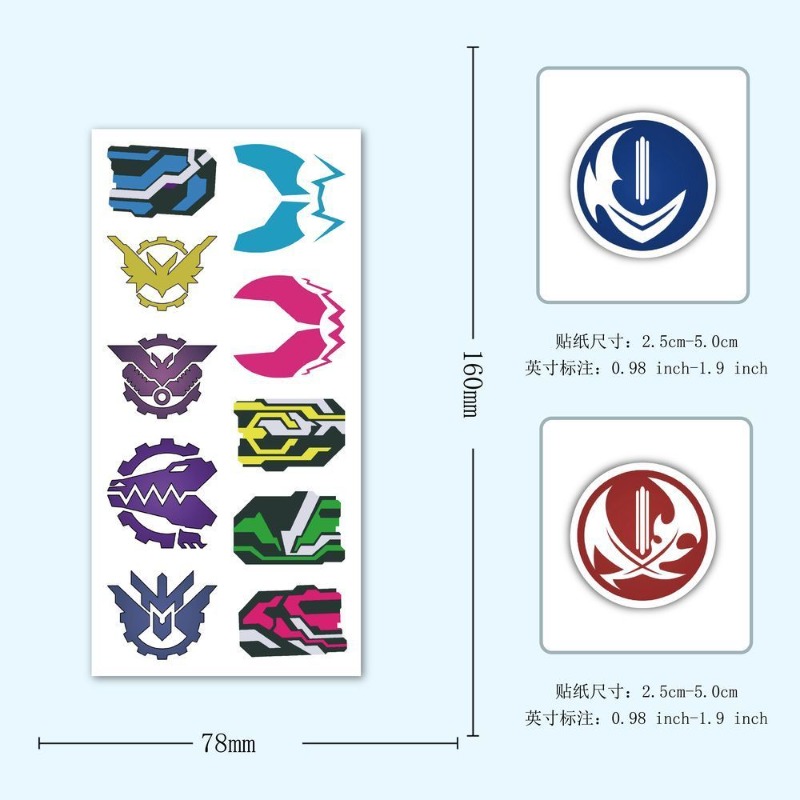 60 แผ่นสติกเกอร์โลโก้คาเมนไรเด - Laptop Accessories บทวิจารณ์และราคา